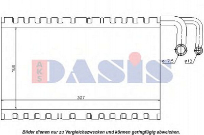 AKS DASIS 820102n -  Испаритель, кондиционер